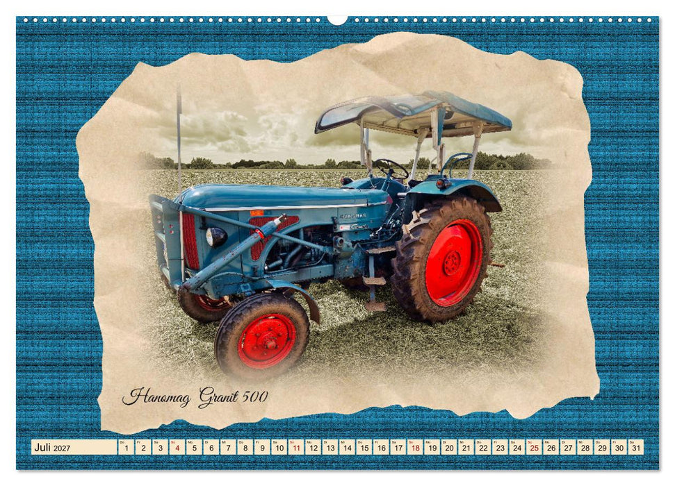 Hanomag Schlepper (CALVENDO Premium Wandkalender 2027)