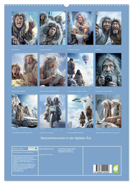 Steinzeitmenschen in der digitalen Ära (CALVENDO Premium Wandkalender 2027)
