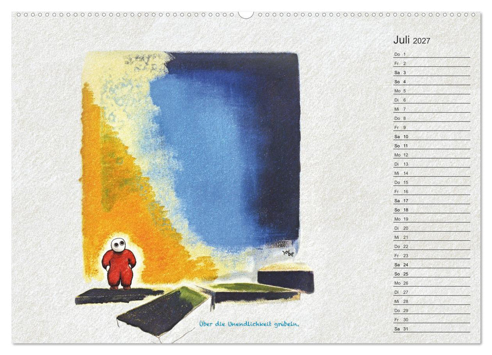 Schilcher träumt... (CALVENDO Premium Wandkalender 2027)