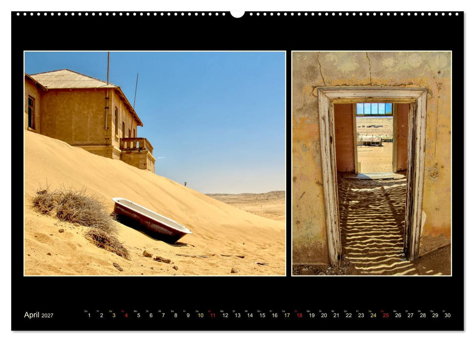 Geisterstadt Kolmannskuppe (CALVENDO Premium Wandkalender 2027)