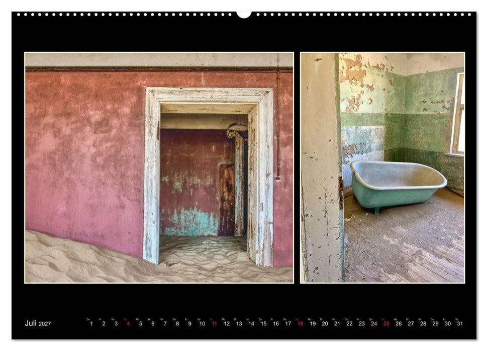 Geisterstadt Kolmannskuppe (CALVENDO Premium Wandkalender 2027)