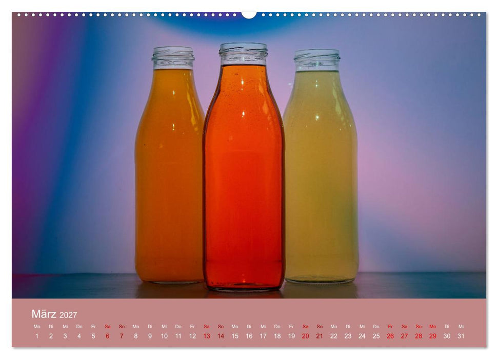 Die gute alte Milchflasche (CALVENDO Premium Wandkalender 2027)