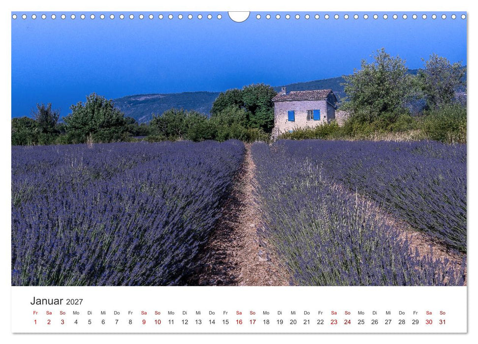 Impressionen der Provence (CALVENDO Wandkalender 2027)