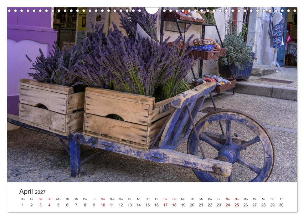 Impressionen der Provence (CALVENDO Wandkalender 2027)