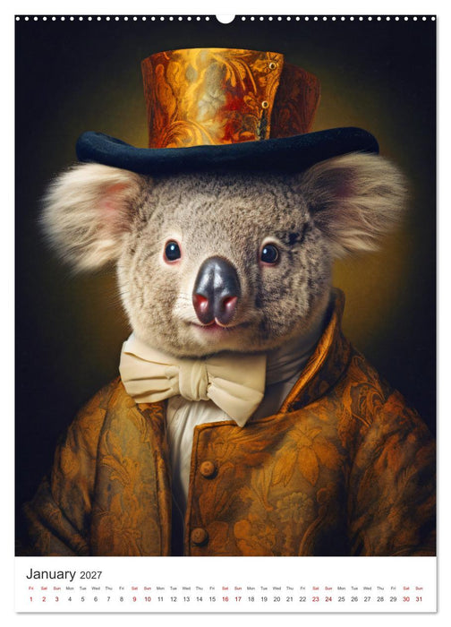 Animal Art - A collection of Renaissance paintings with animal motifs (CALVENDO Premium-Calendar 2027)