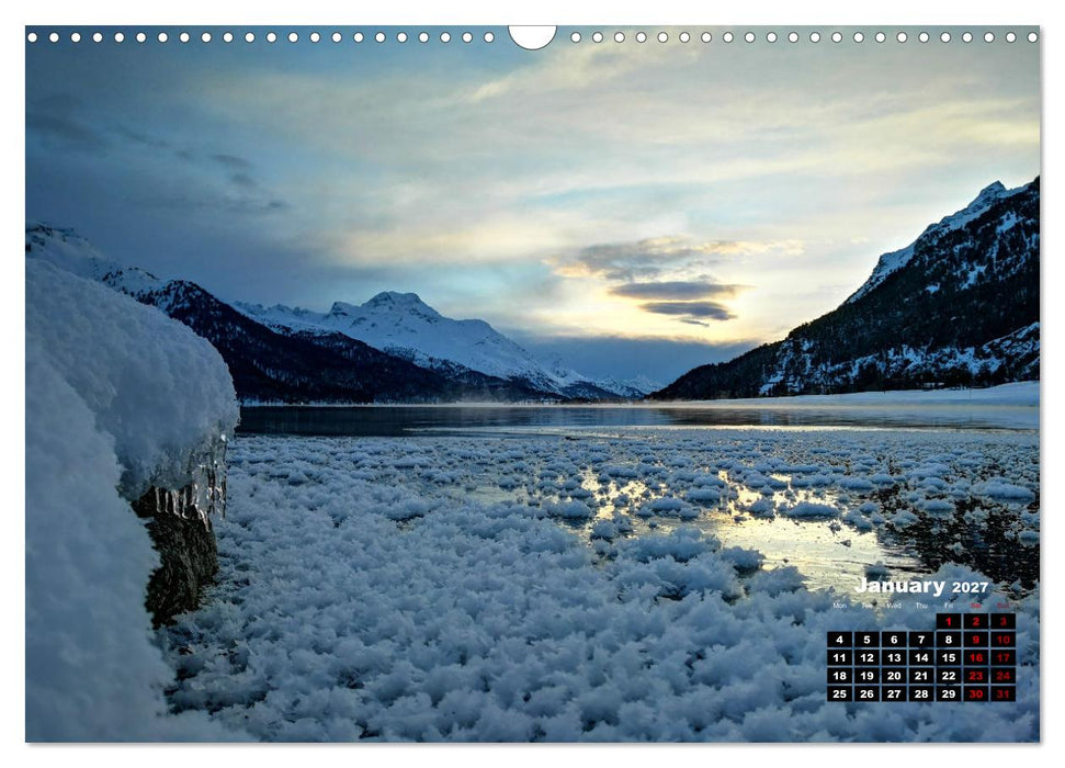 Engadine 2027 - Nature and landscapes (CALVENDO Monthly Calendar 2027)