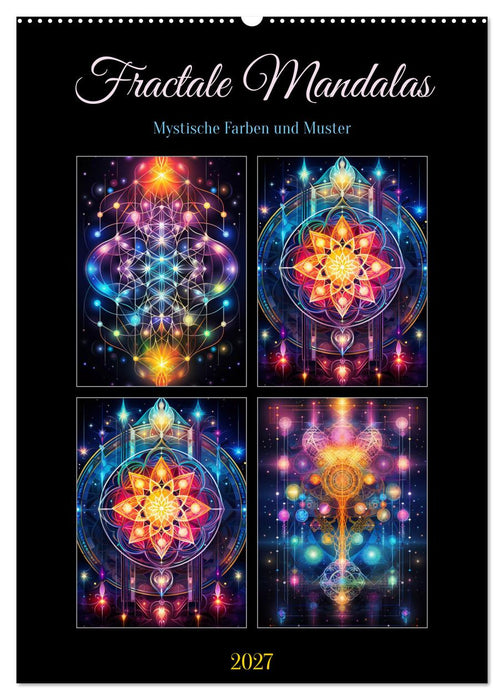 Fractale Mandalas (CALVENDO Wandkalender 2027)