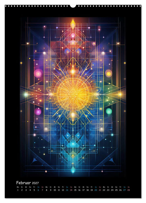 Fractale Mandalas (CALVENDO Wandkalender 2027)