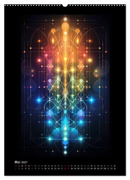 Fractale Mandalas (CALVENDO Wandkalender 2027)