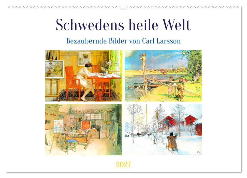 Schwedens heile Welt (CALVENDO Wandkalender 2027)