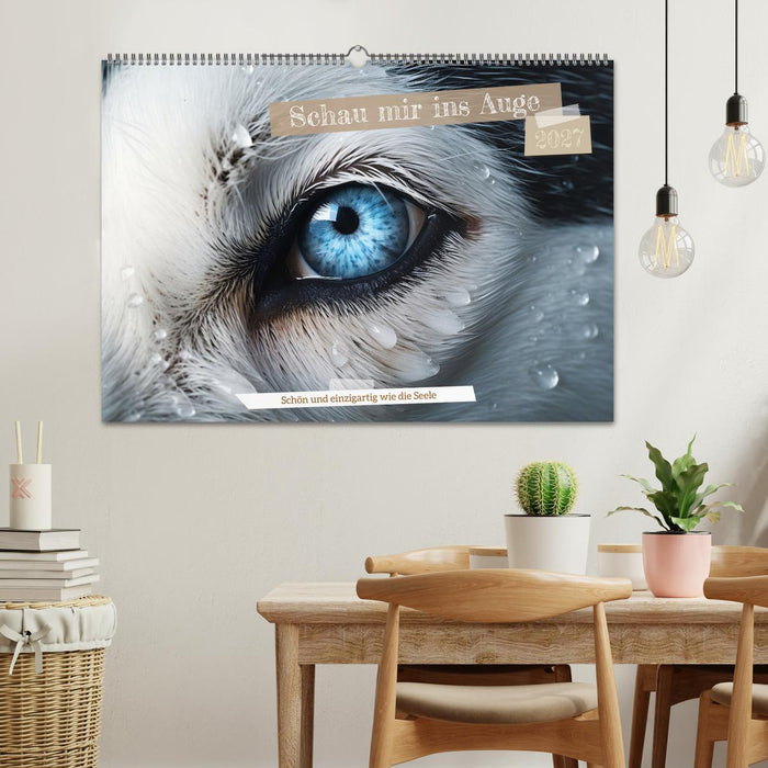 Schau mir ins Auge (CALVENDO Wandkalender 2027)