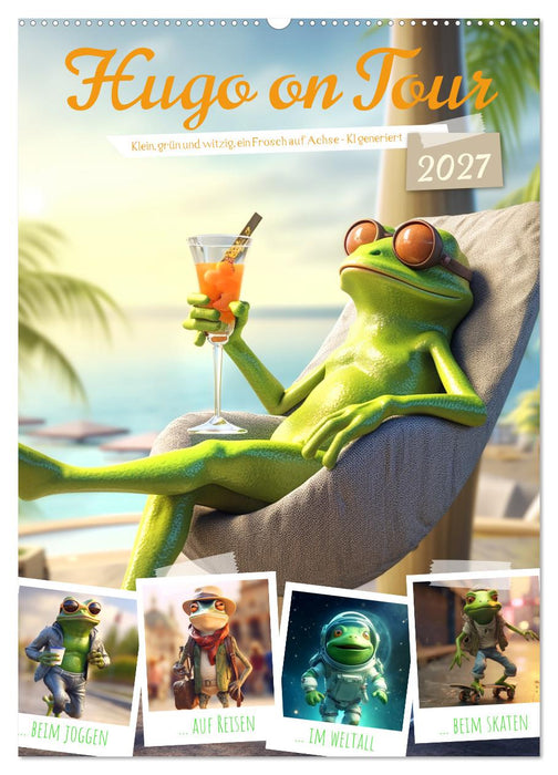 Hugo on Tour (CALVENDO Wandkalender 2027)
