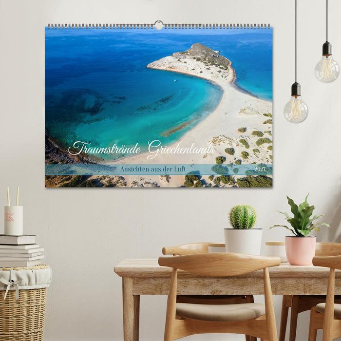 Traumstrände Griechenlands (CALVENDO Wandkalender 2027)