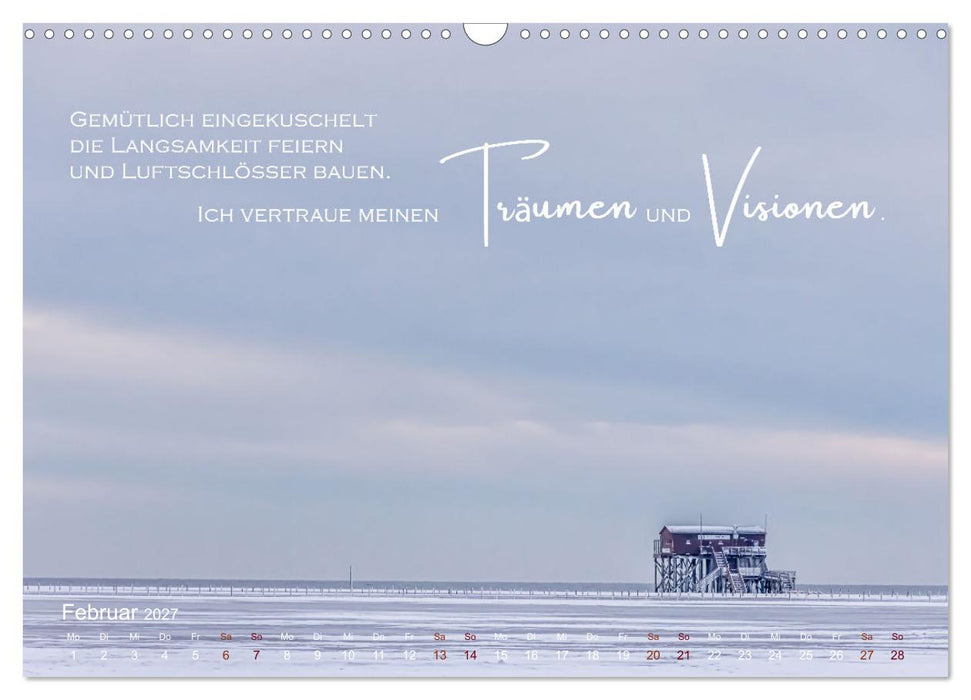 Vertraue! (CALVENDO Wandkalender 2027)
