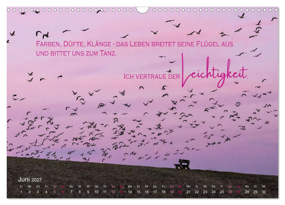 Vertraue! (CALVENDO Wandkalender 2027)