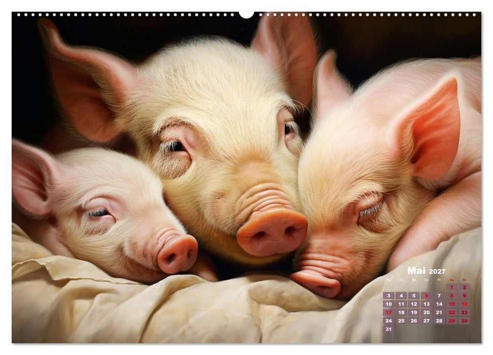 Wenn sie schlafen... (CALVENDO Premium Wandkalender 2027)