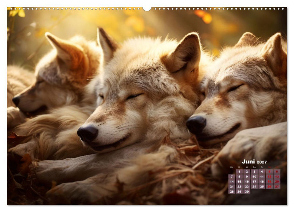 Wenn sie schlafen... (CALVENDO Premium Wandkalender 2027)