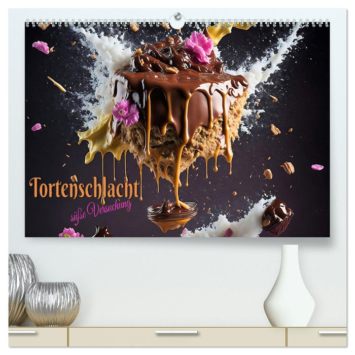 Tortenschlacht - süße Versuchung (CALVENDO Premium Wandkalender 2027)