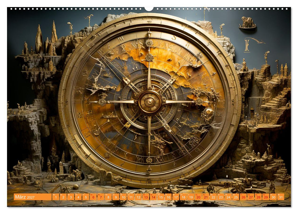 Antike Wegweiser (CALVENDO Premium Wandkalender 2027)