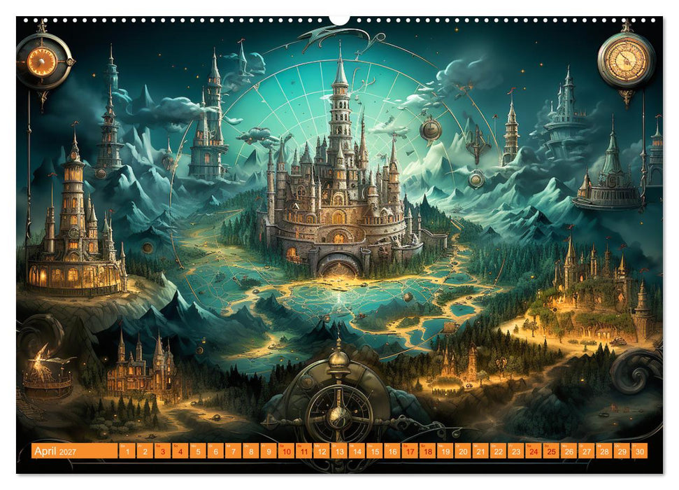 Antike Wegweiser (CALVENDO Premium Wandkalender 2027)