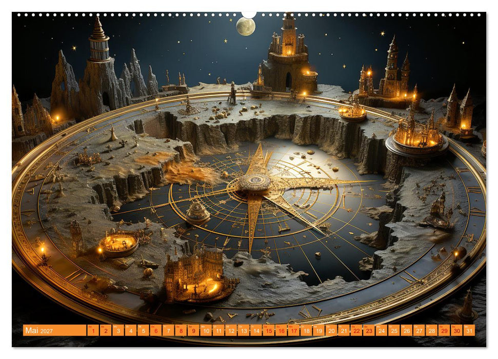Antike Wegweiser (CALVENDO Premium Wandkalender 2027)