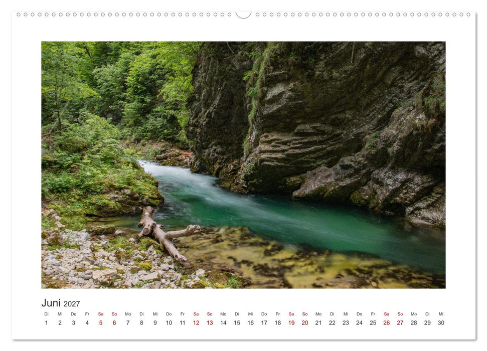 Slowenien - Wilde Bären und zauberhafte Natur (CALVENDO Wandkalender 2027)