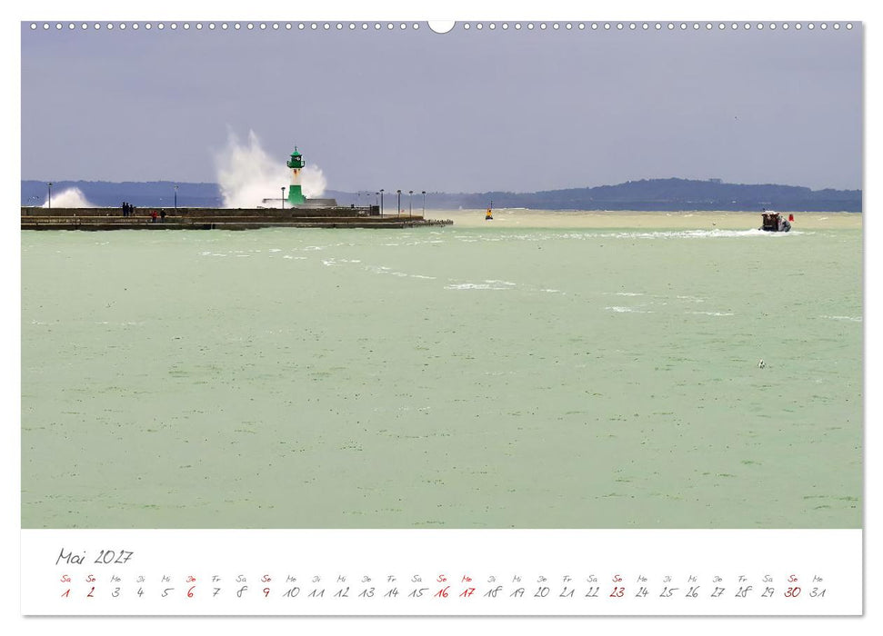 Mein Sassnitz - Hafenstadt und Erholungsort an der Kreideküste von Rügen (CALVENDO Wandkalender 2027)