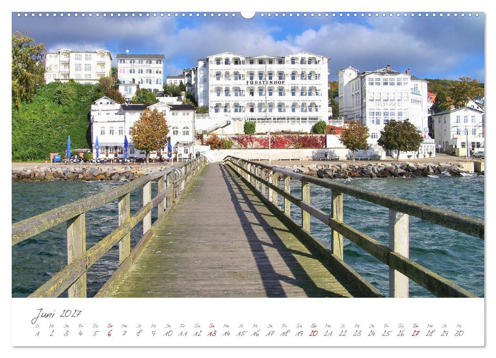 Mein Sassnitz - Hafenstadt und Erholungsort an der Kreideküste von Rügen (CALVENDO Wandkalender 2027)