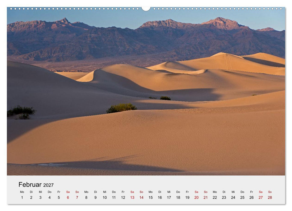 Kalifornien - Küsten und Wüsten, Städte und Berge (CALVENDO Wandkalender 2027)