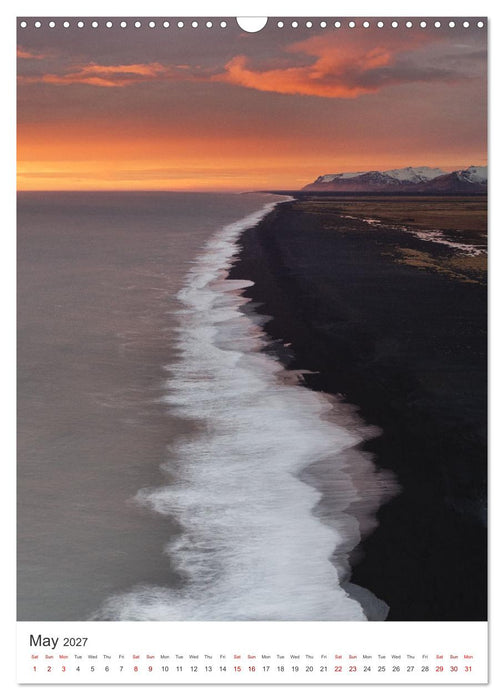 Magic of Iceland - nature photography (CALVENDO Monthly Calendar 2027)