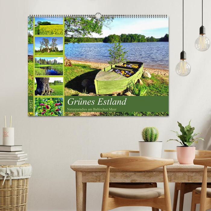 Grünes Estland - Naturparadies am Baltischen Meer (CALVENDO Wandkalender 2027)
