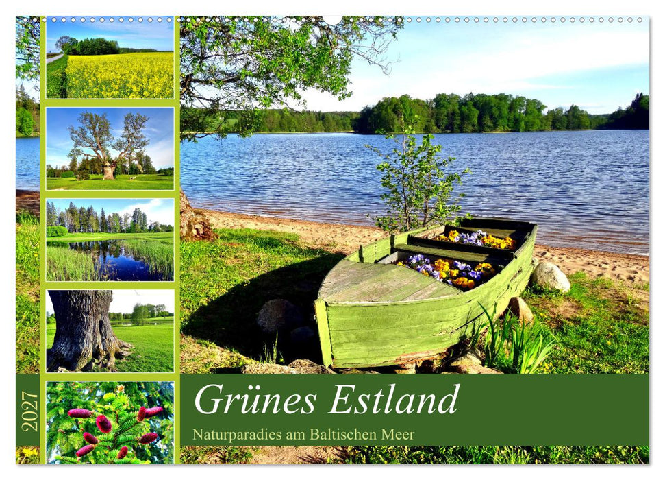 Grünes Estland - Naturparadies am Baltischen Meer (CALVENDO Wandkalender 2027)
