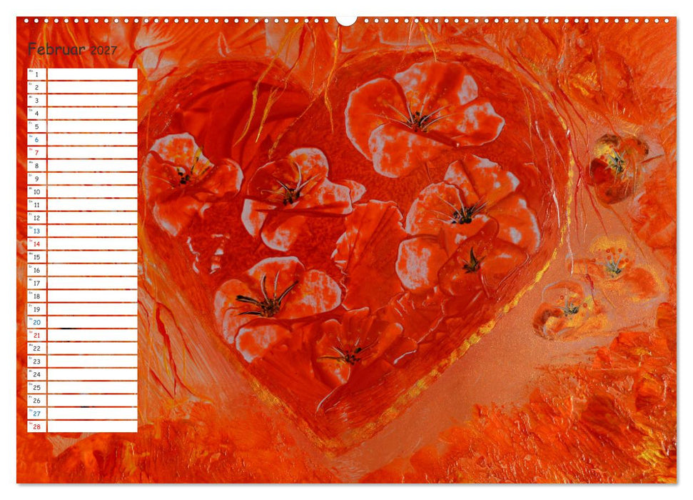 Faszination Malerei - Planer (CALVENDO Wandkalender 2027)