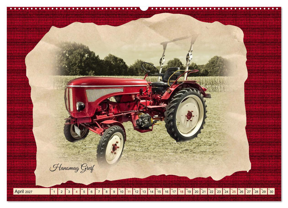 Hanomag Schlepper (CALVENDO Wandkalender 2027)