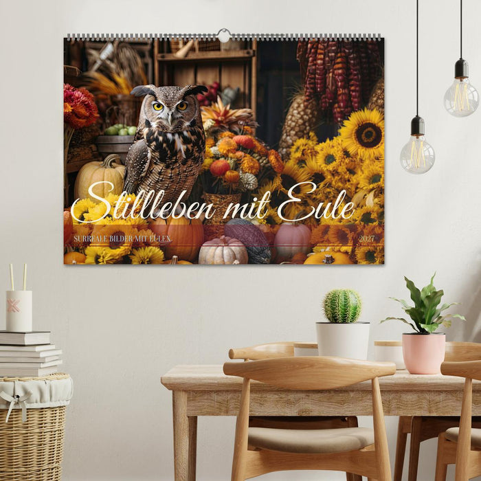 Stillleben mit Eule (CALVENDO Wandkalender 2027)