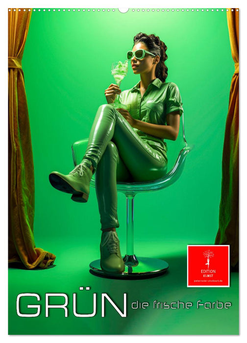 Grün, die frische Farbe (CALVENDO Wandkalender 2027)