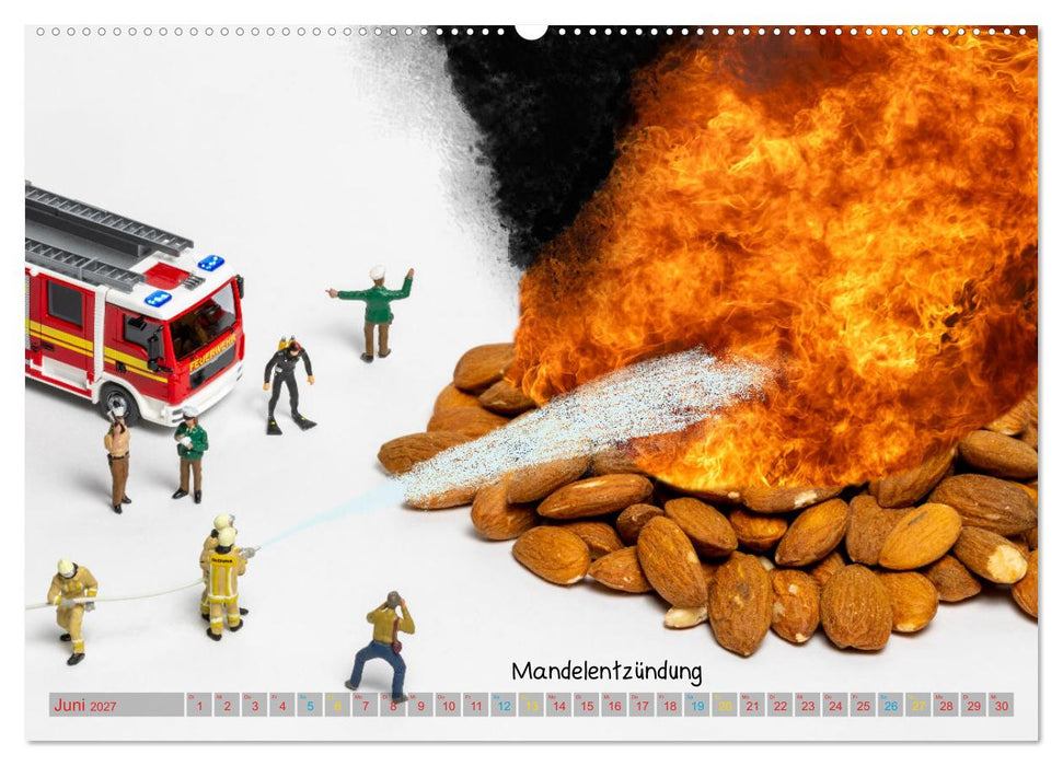 Mandelentzündung... und andere Mini-Welten (CALVENDO Premium Wandkalender 2027)