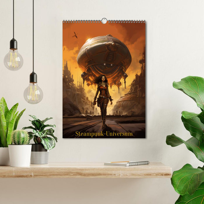 Steampunk-Universum (CALVENDO Wandkalender 2027)