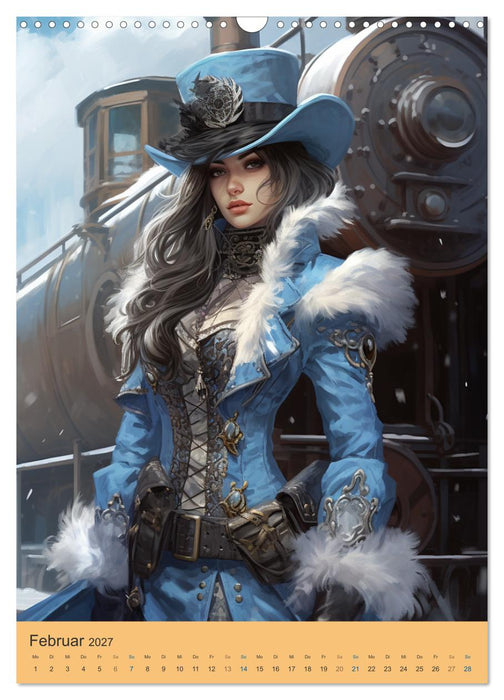 Steampunk-Universum (CALVENDO Wandkalender 2027)