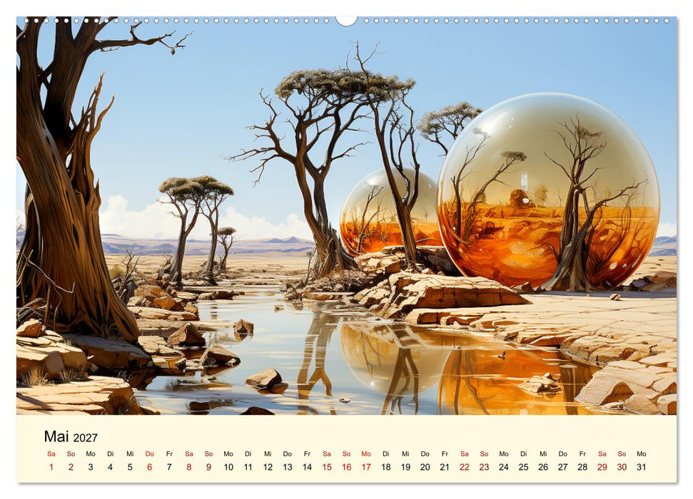 Surreale Wüste (CALVENDO Wandkalender 2027)