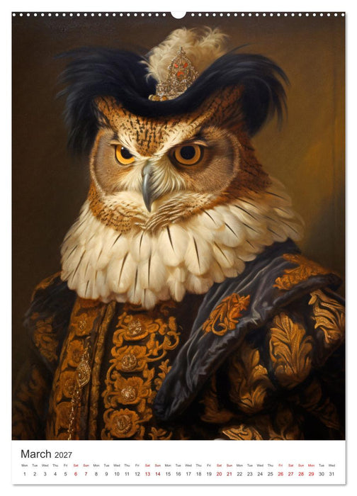 Animal Art - A collection of Renaissance paintings with animal motifs (CALVENDO Monthly Calendar 2027)