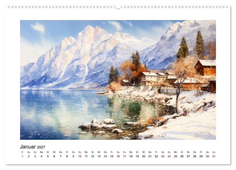 Lieblingssee (CALVENDO Premium Wandkalender 2027)
