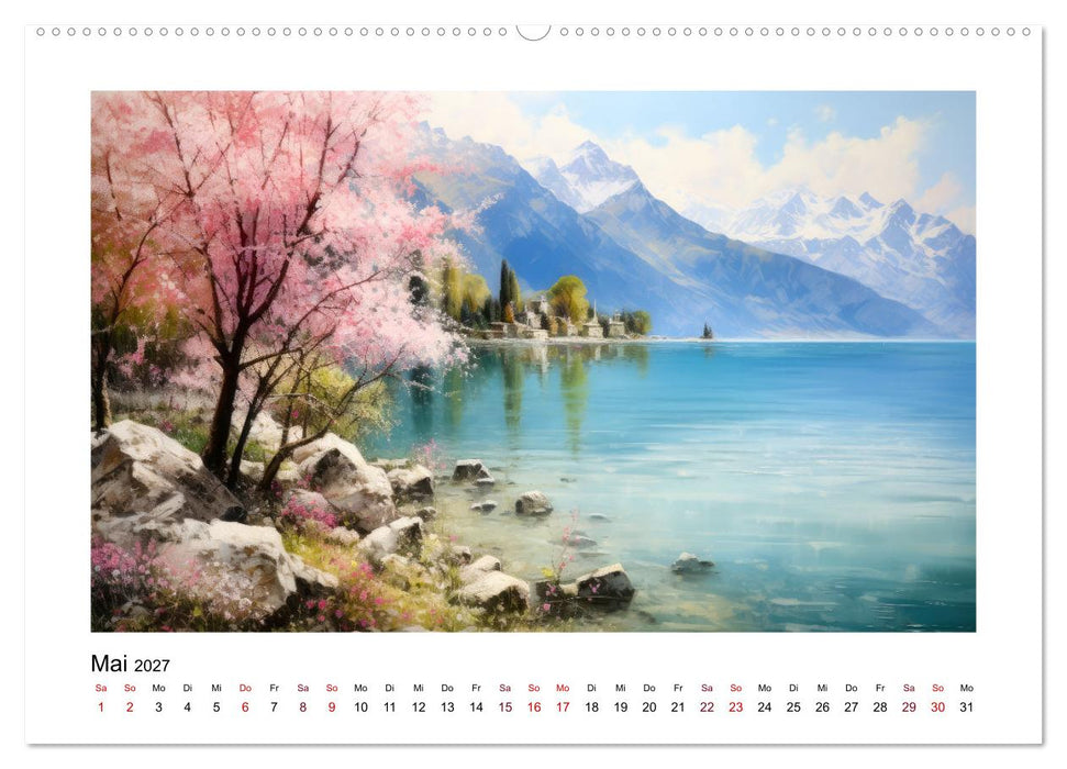 Lieblingssee (CALVENDO Premium Wandkalender 2027)