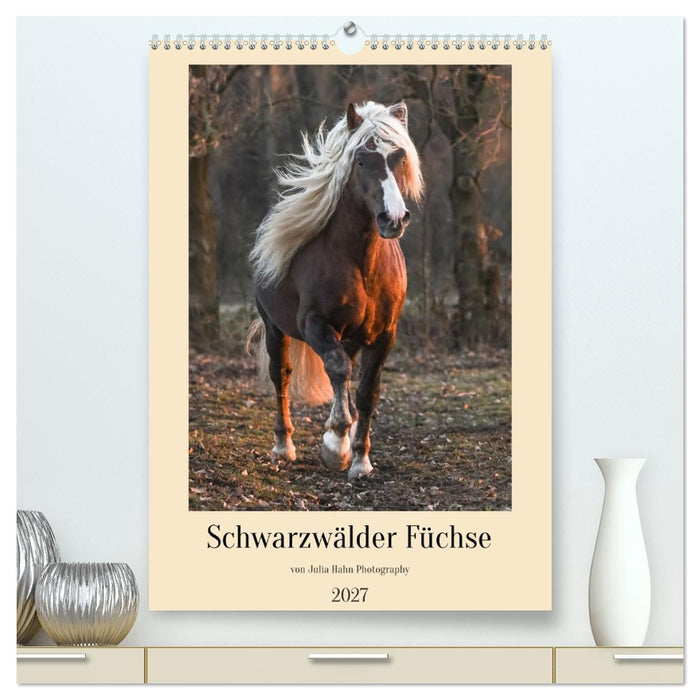 Schwarzwälder Füchse von Julia Hahn Photography (CALVENDO Premium Wandkalender 2027)