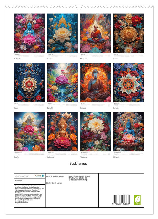 Buddismus (CALVENDO Premium Wandkalender 2027)
