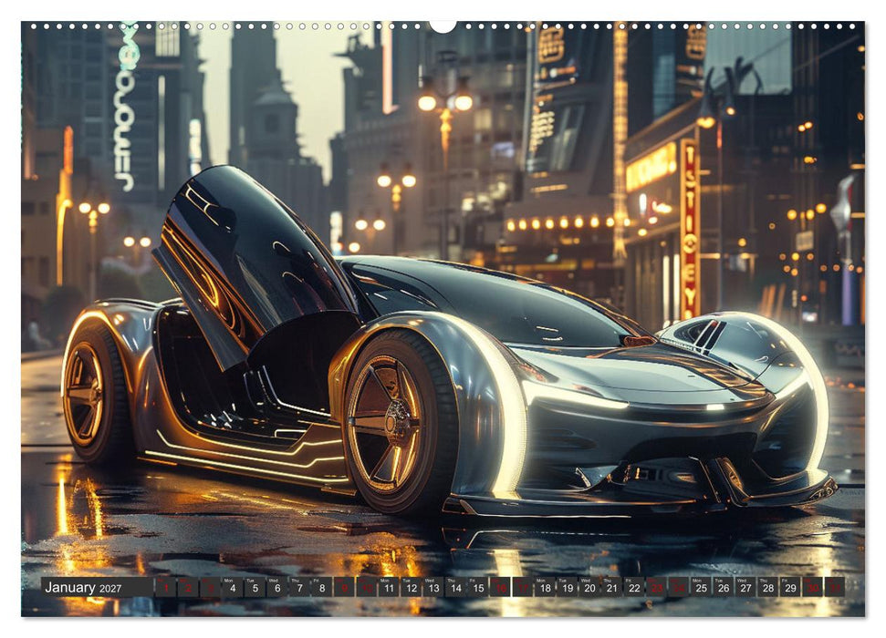 Fast, noble, elegant (CALVENDO Monthly Calendar 2027)
