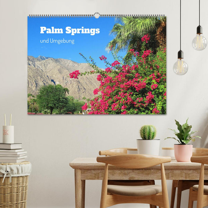 Palm Springs und Umgebung (CALVENDO Wandkalender 2027)