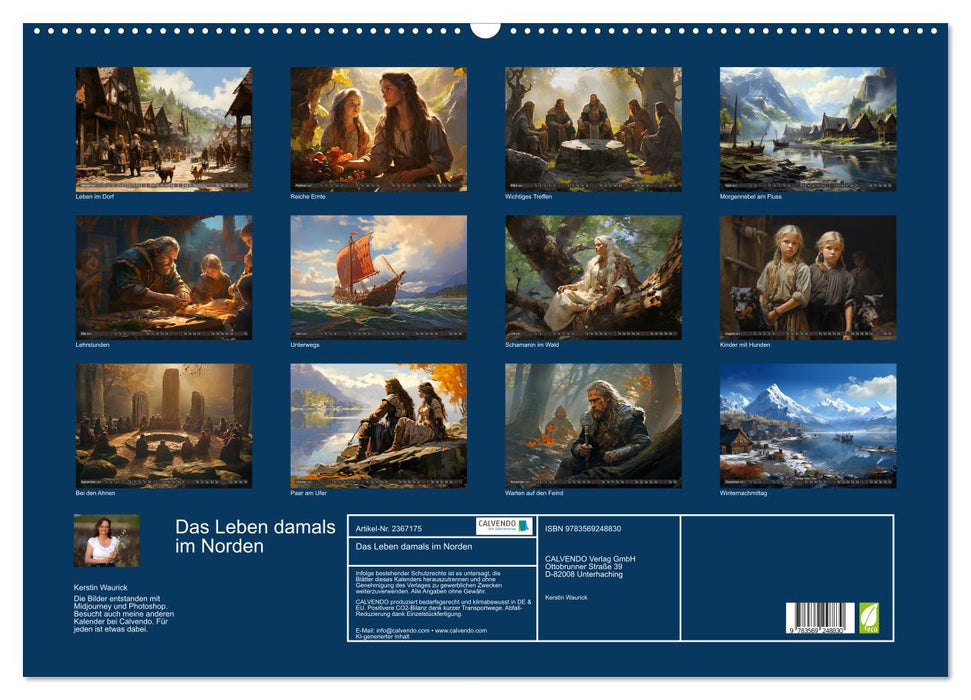 Das Leben damals im Norden (CALVENDO Wandkalender 2027)