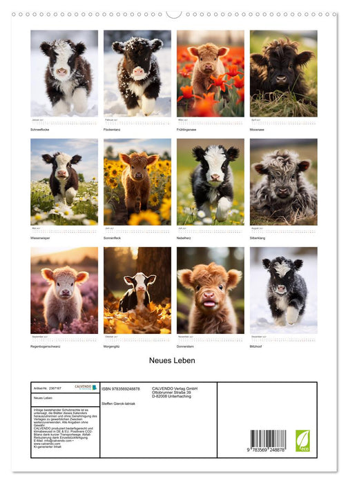 Neues Leben (CALVENDO Premium Wandkalender 2027)