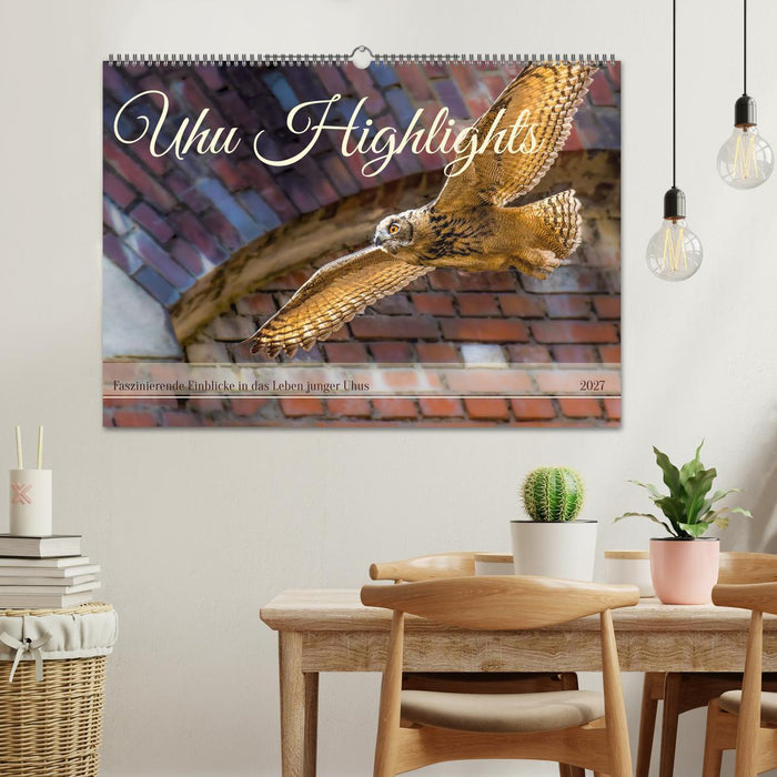 Uhu Highlights (CALVENDO Wandkalender 2027)